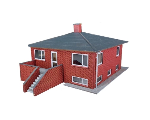 Hobbytrade 87290 Bungalow, roter Backstein, H0
